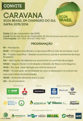 CONVITE_CARAVANA_SOJA_BRASIL_Chapadão-do-Sul