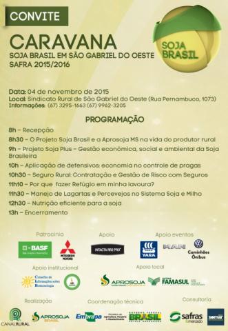 CONVITE_CARAVANA_SOJA_BRASIL_São-Gabriel-do-Oeste